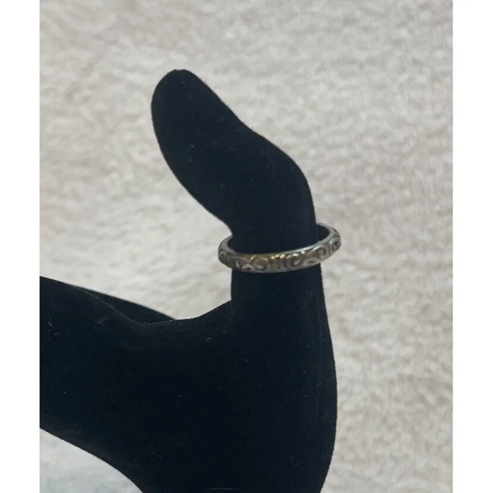 Set of 3 size 6 1/4 metal alloy ring stack bundle - Picture 4 of 6